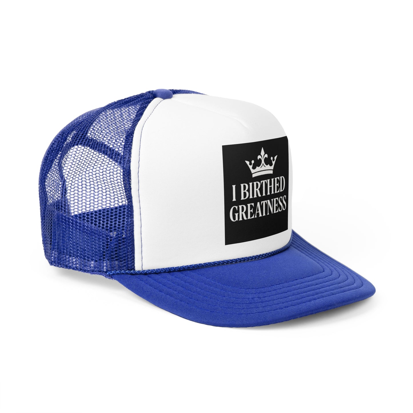 Inspirational Trucker Cap - 'I Birthed Greatness'