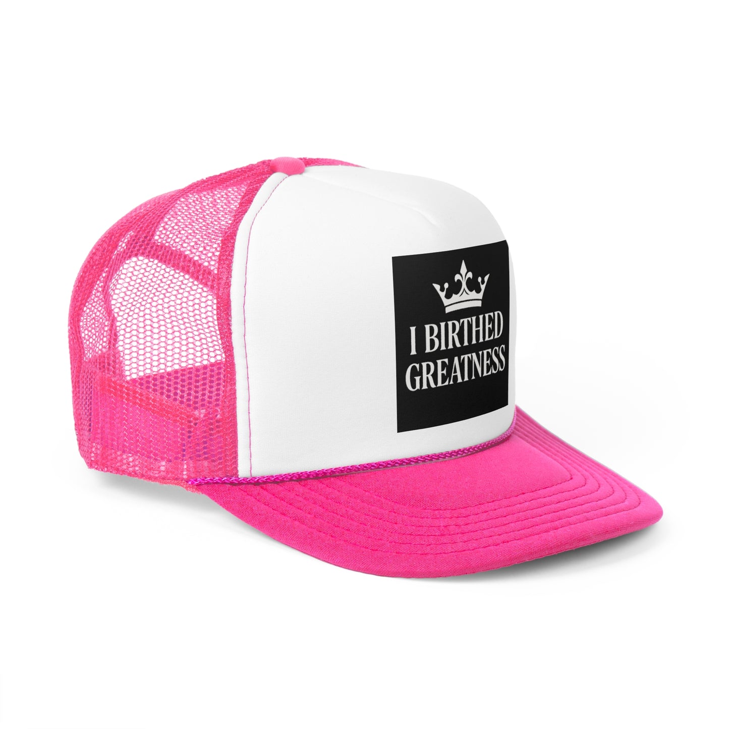 Inspirational Trucker Cap - 'I Birthed Greatness'