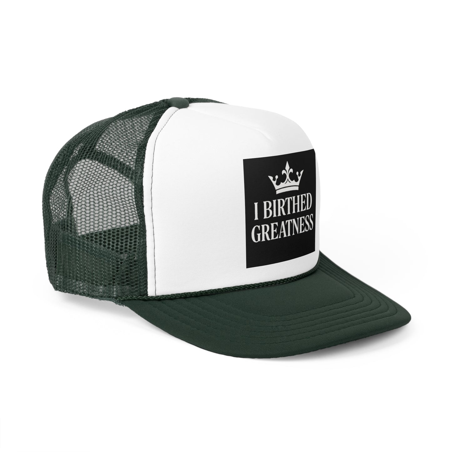 Inspirational Trucker Cap - 'I Birthed Greatness'
