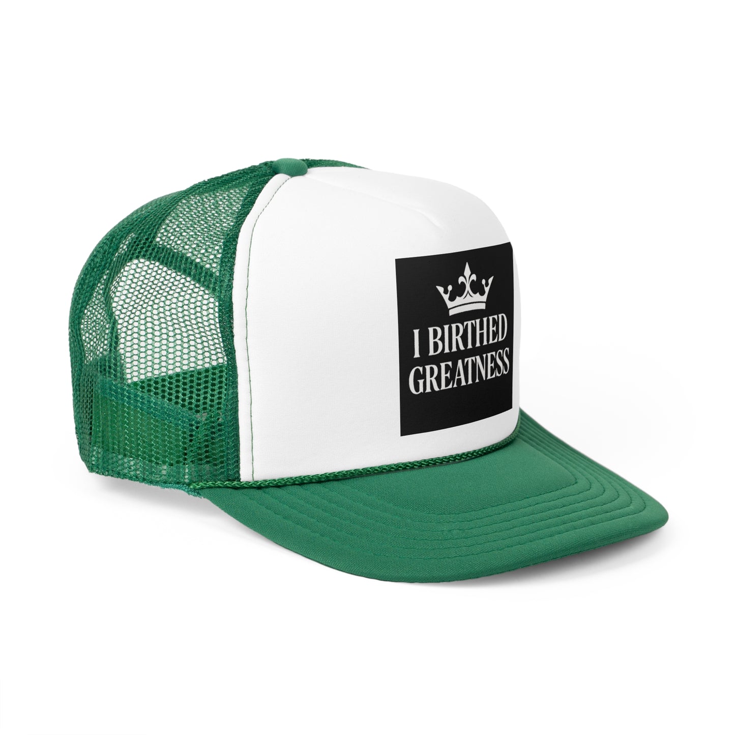 Inspirational Trucker Cap - 'I Birthed Greatness'