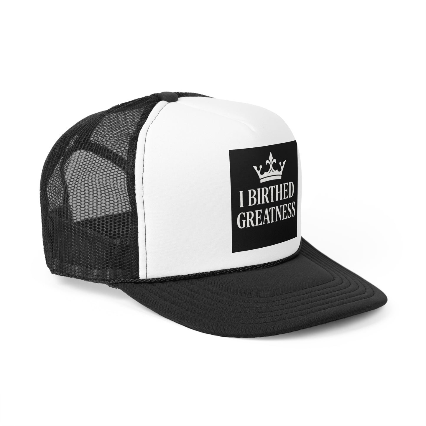 Inspirational Trucker Cap - 'I Birthed Greatness'