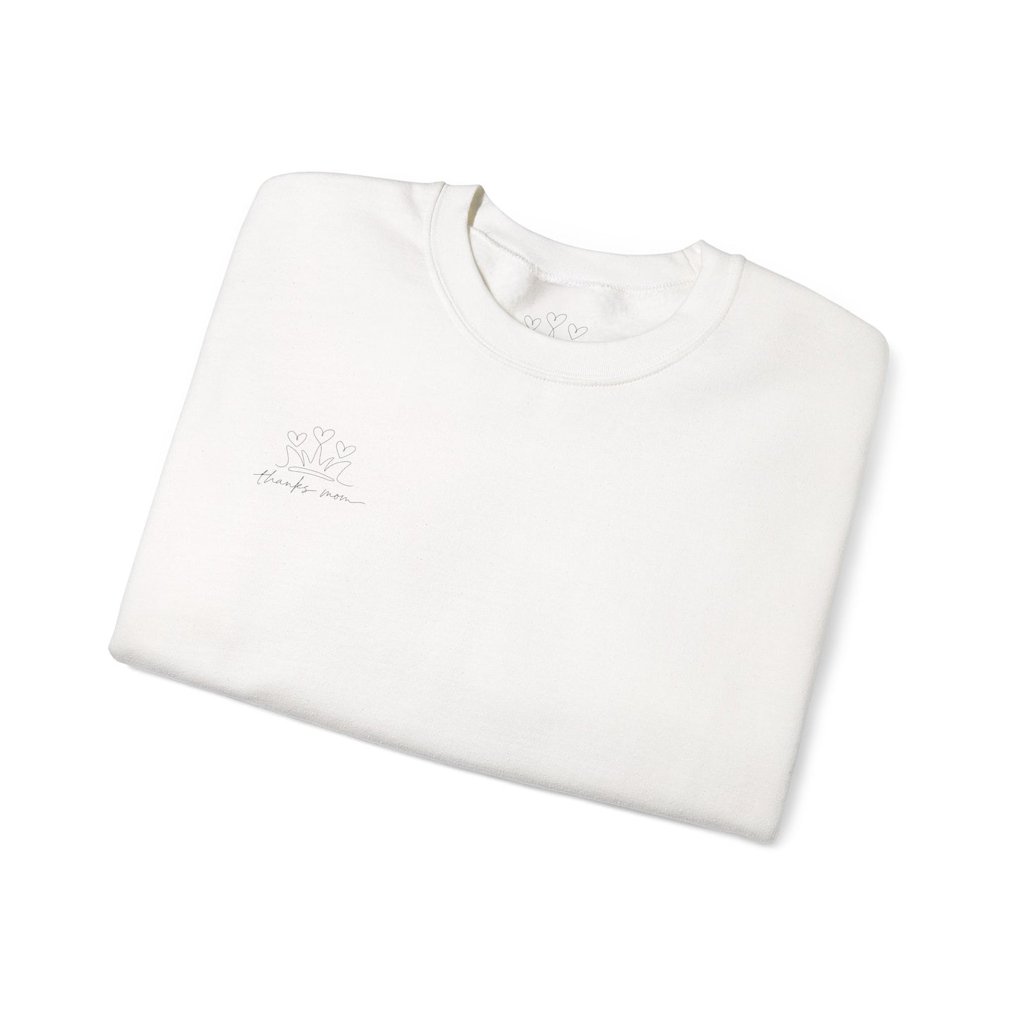 CUSTOMIZABLE IMAGE Crewneck Sweatshirt "I Birthed Greatness" — Crown Graphic Maternity Pride